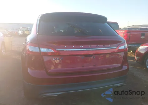 2016 Lincoln Mkx Reserve z USA, uszkodzony, nr VIN 2LMTJ6LR7GBL89736